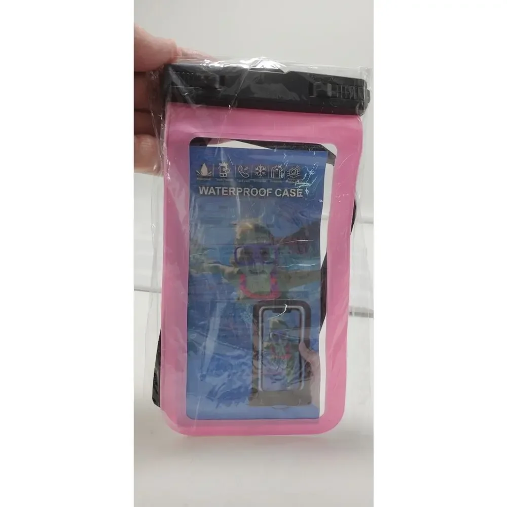 Waterproof Floating Cell Phone Pouch 4 Pack W/Lanyard **NEW**